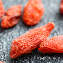 Baies de goji séchées biologiques certifiées bonnes pour la santé